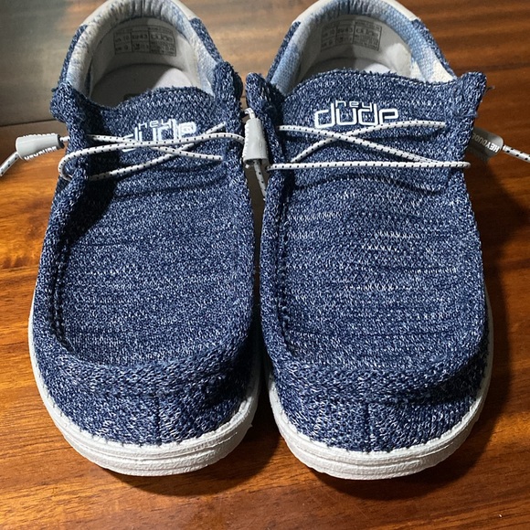 Men HeyDude Wally sox slip on shoes excellent condition wore 2xs - Picture 6 of 6